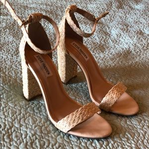 Steve Madden woven heals
